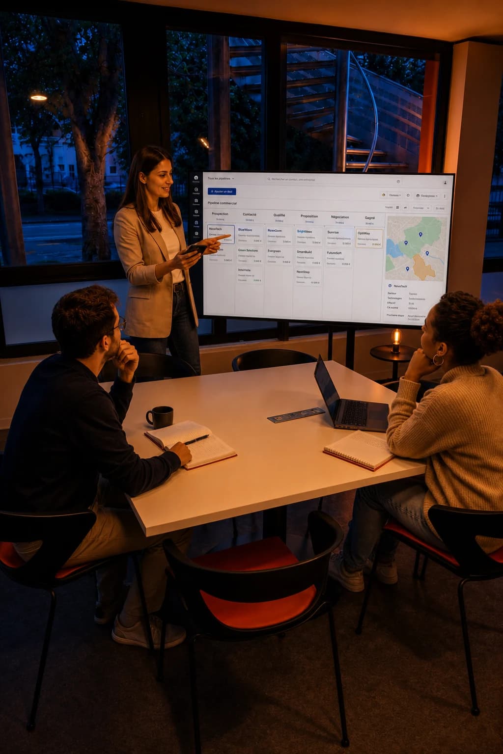 Affiche formation Prospecter efficacement et développer son portefeuille client