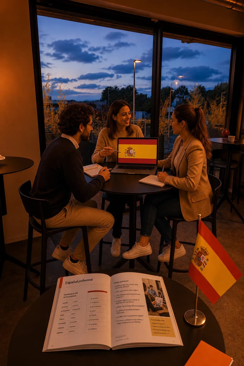 Affiche formation Espagnol professionnel