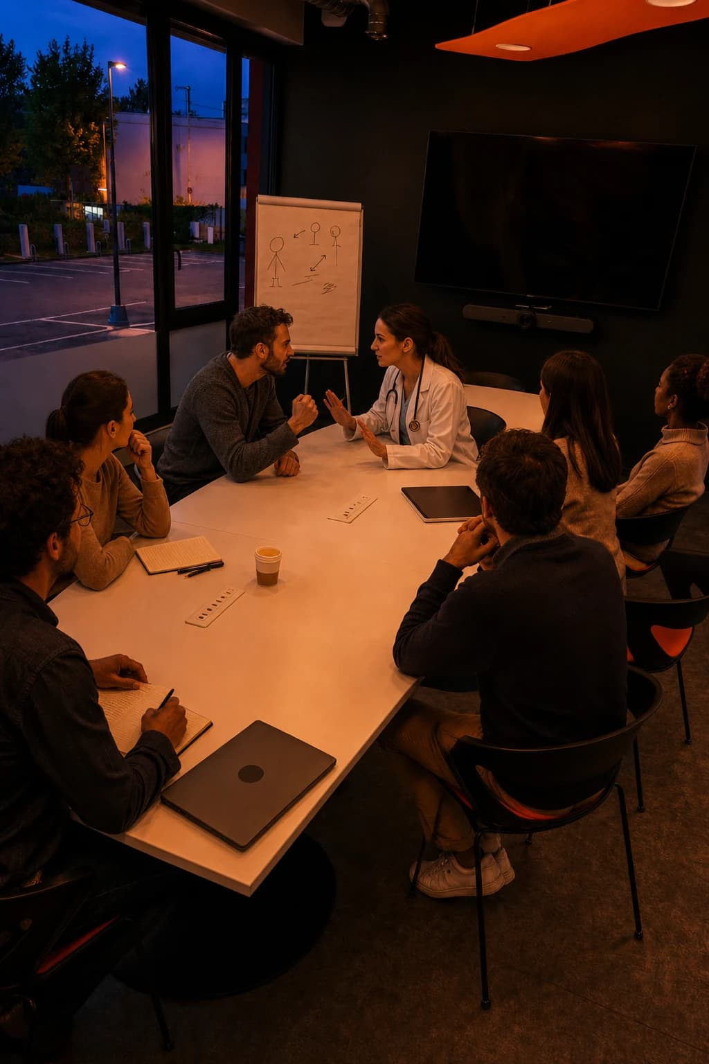 Affiche formation Gérer les patients difficiles et les situations de tension